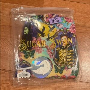 Sugar Swan Wicked Bamboo Crib Sheet *Brand New*
